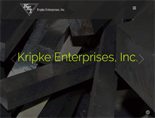Tablet Screenshot of kripke.com